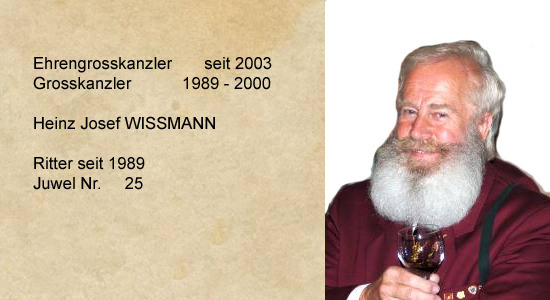 Wissmann Heinz Josef, Grosskanzler